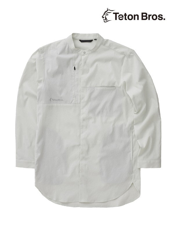 Chill Long Shirt #White [TB241-370]｜Teton Bros.【Outlet_30】