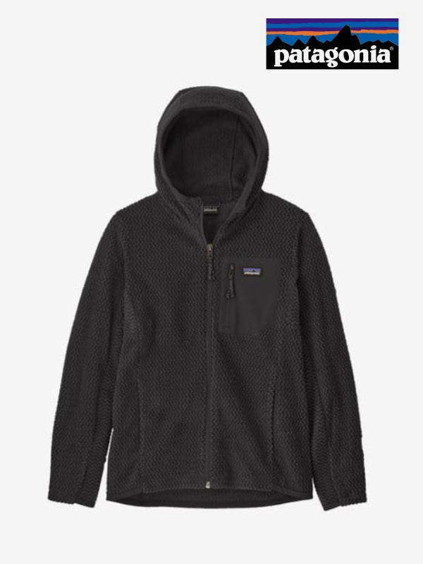 Kid's R1 Air Full-Zip Hoody #BLK [64810] ｜patagonia