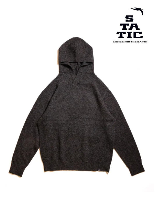 STATIC｜YAK PULLOVER #Carbon [102723]