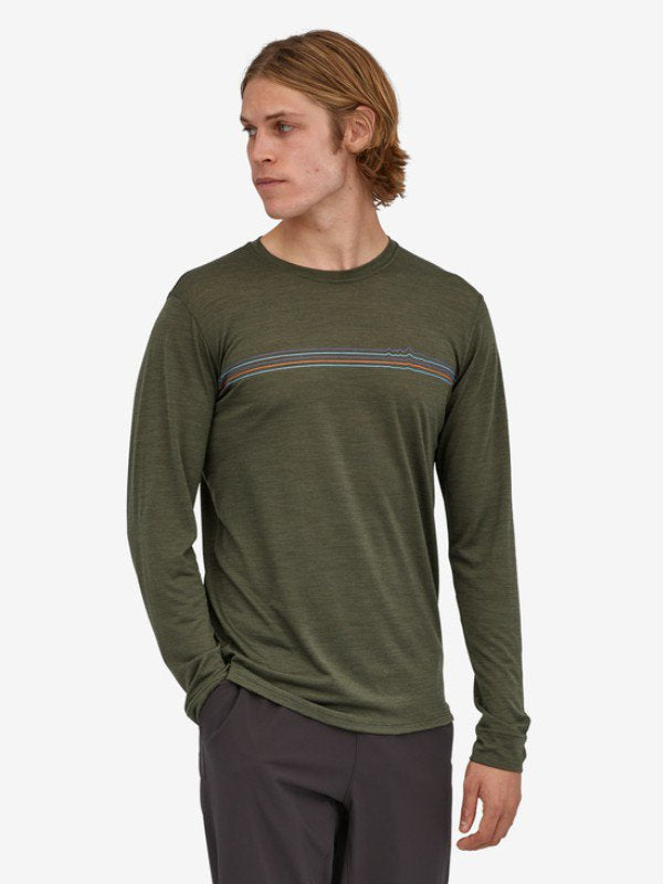 Men's Long Sleeved Capilene Cool Merino Graphic Shirt #FFBA [44585] | Patagonia