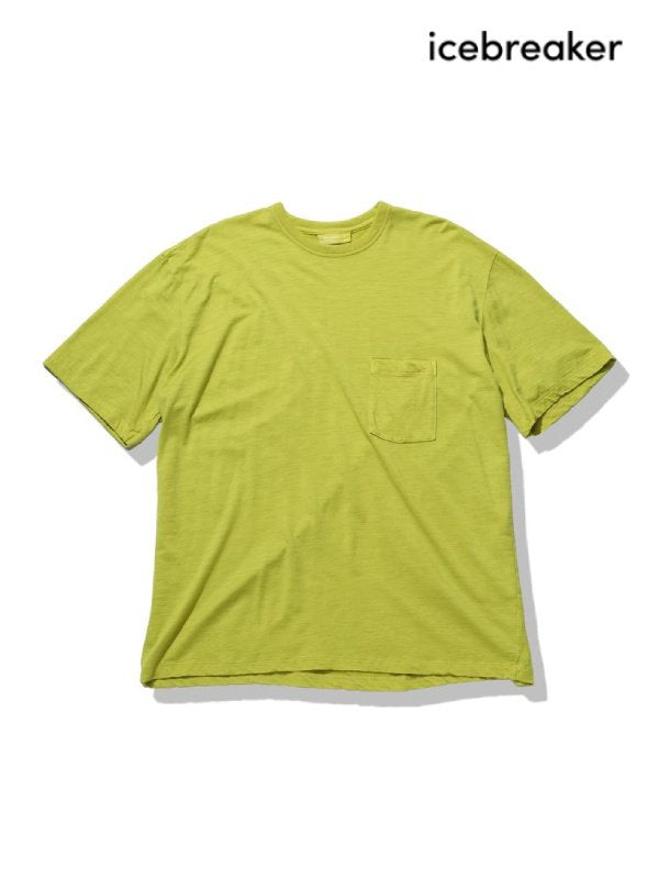 U NATURE DYE SS POCKET TEE #MT [IT22280]｜icebreaker – moderate