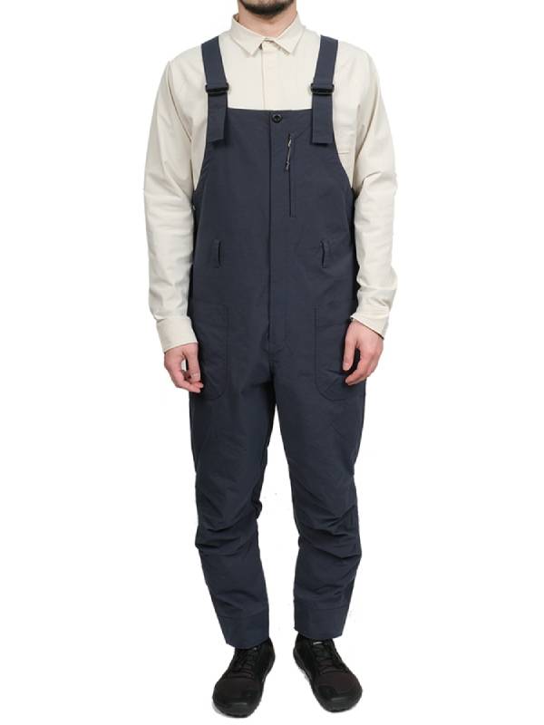 ヴィンテージナイロンのオーバーオール #アオニビ [022019]｜AXESQUIN