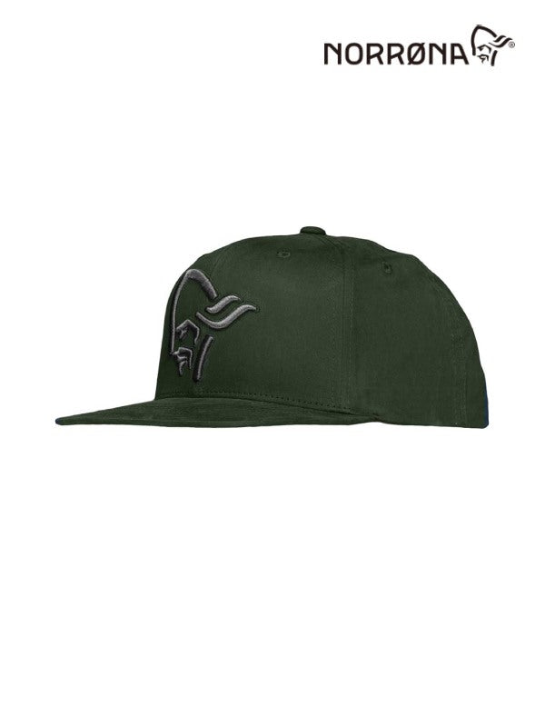 /29 Snap back Cap #Olive Night [3421-22]｜Norrona