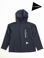 Women's hybrid warm pocket hoodie #navy [5743284074]｜and wander